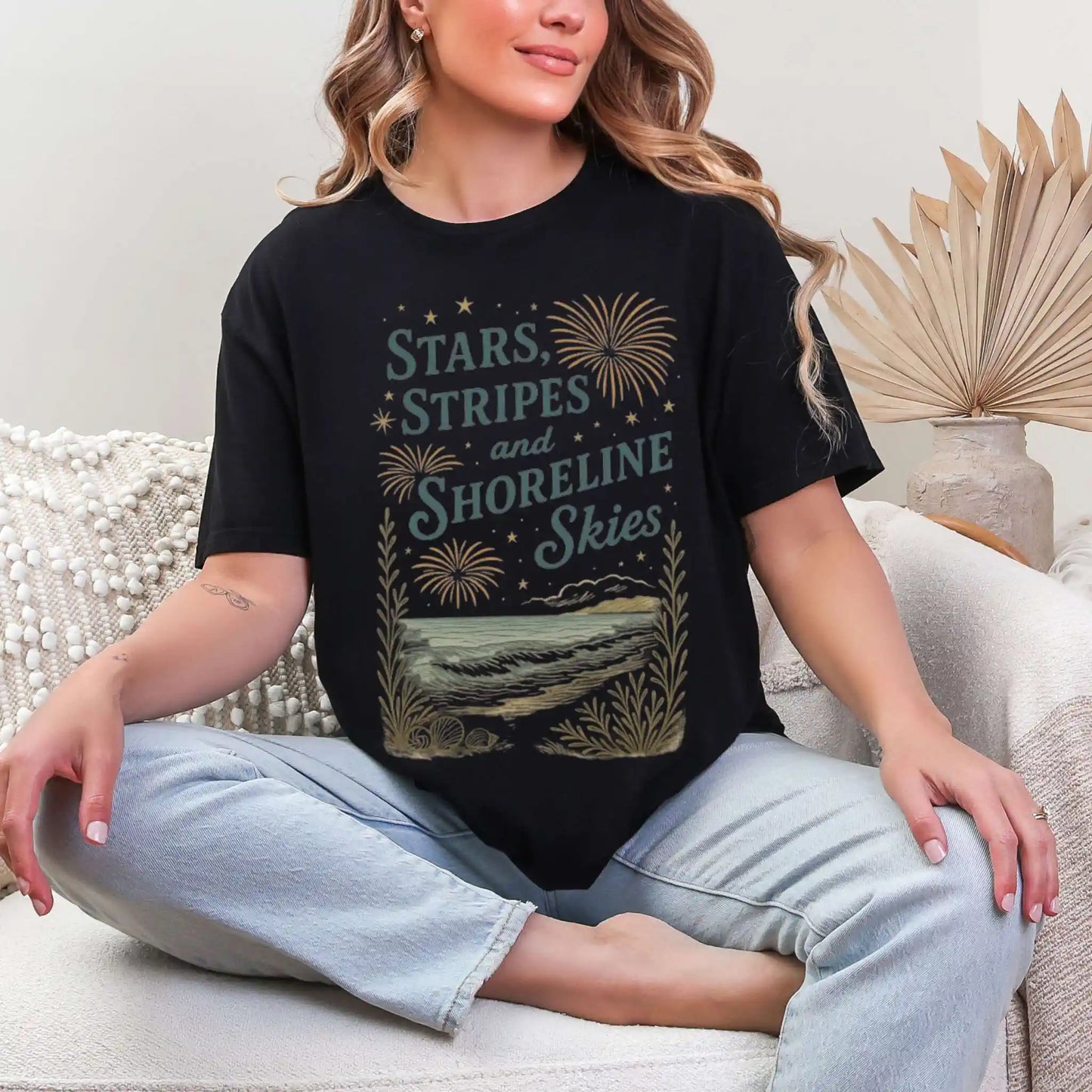 Stars, Stripes, and Shoreline Skies