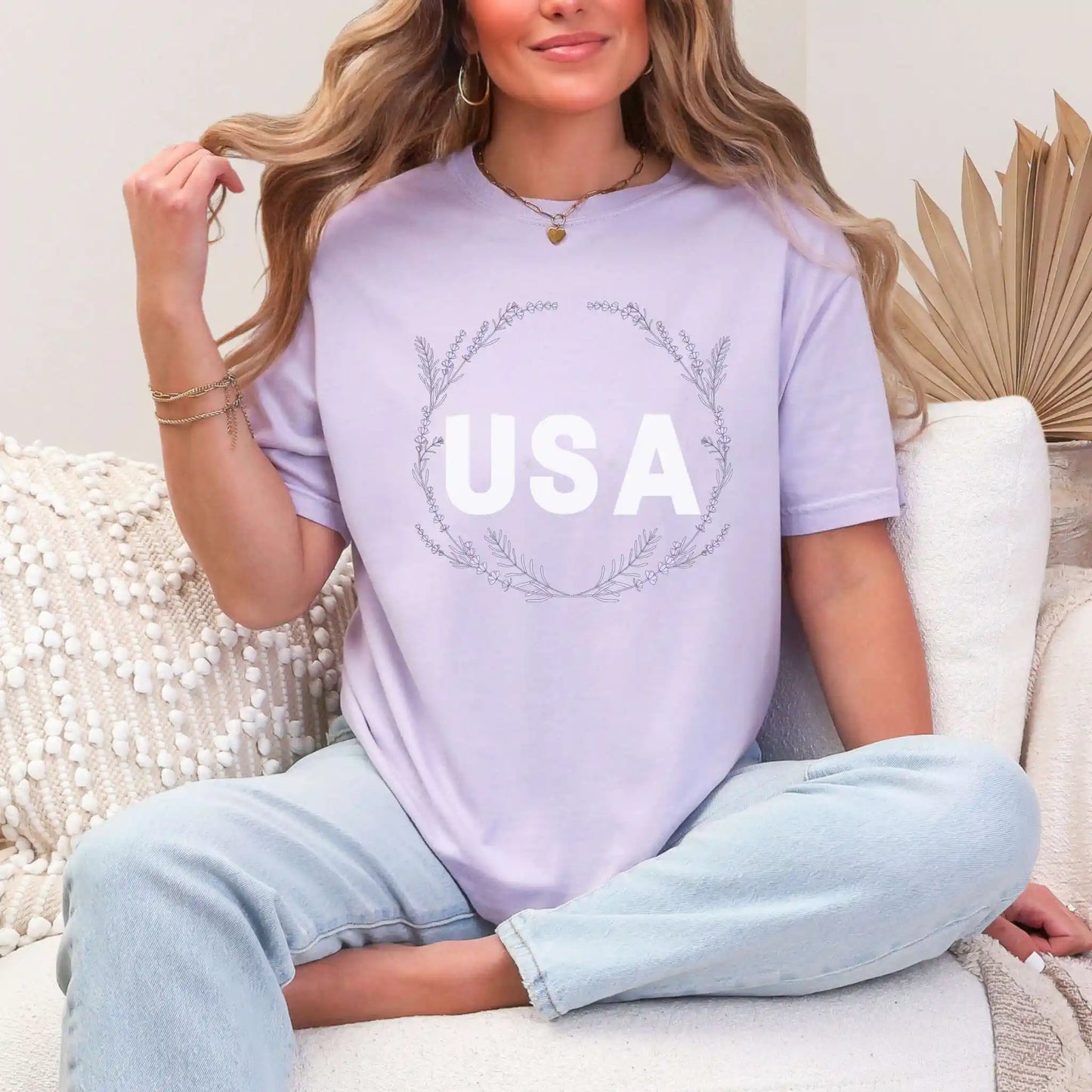 Patriotic Lavender USA