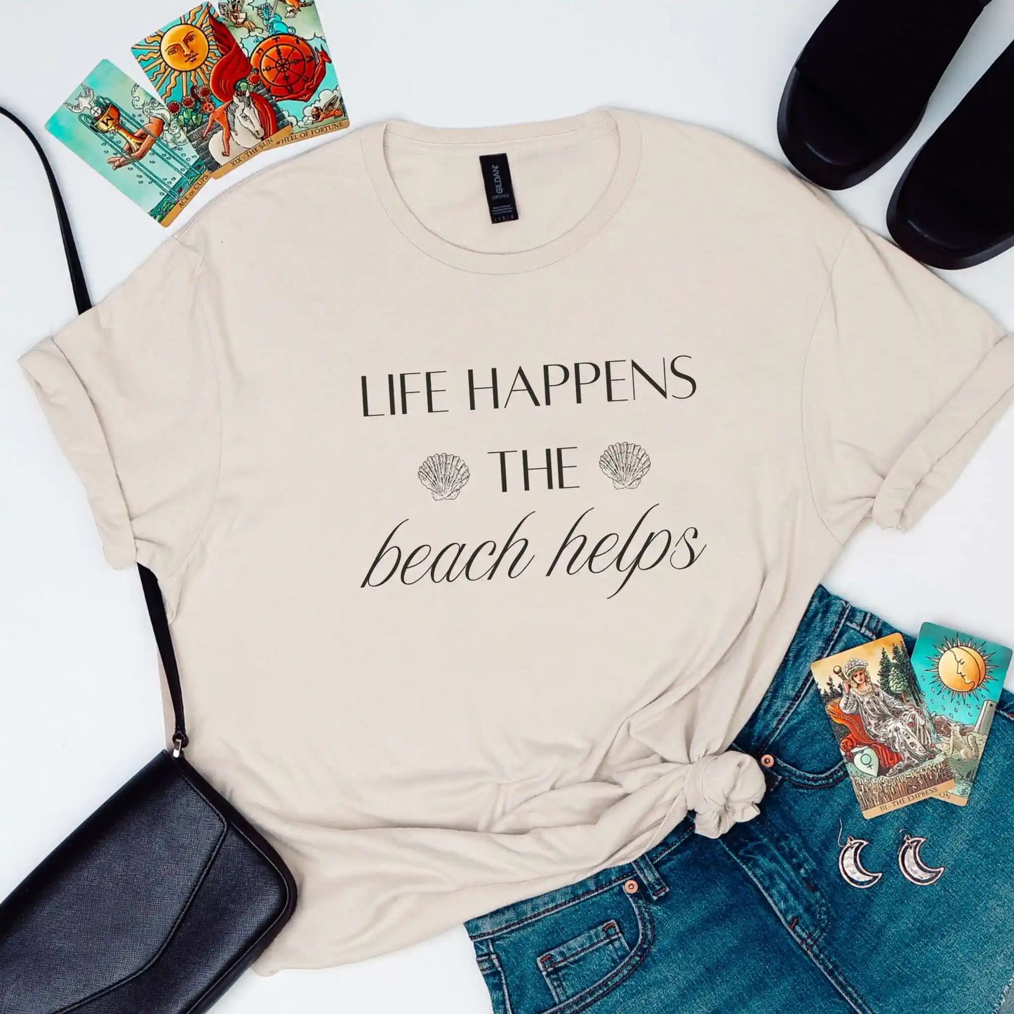 Life Happens The Beach Helps