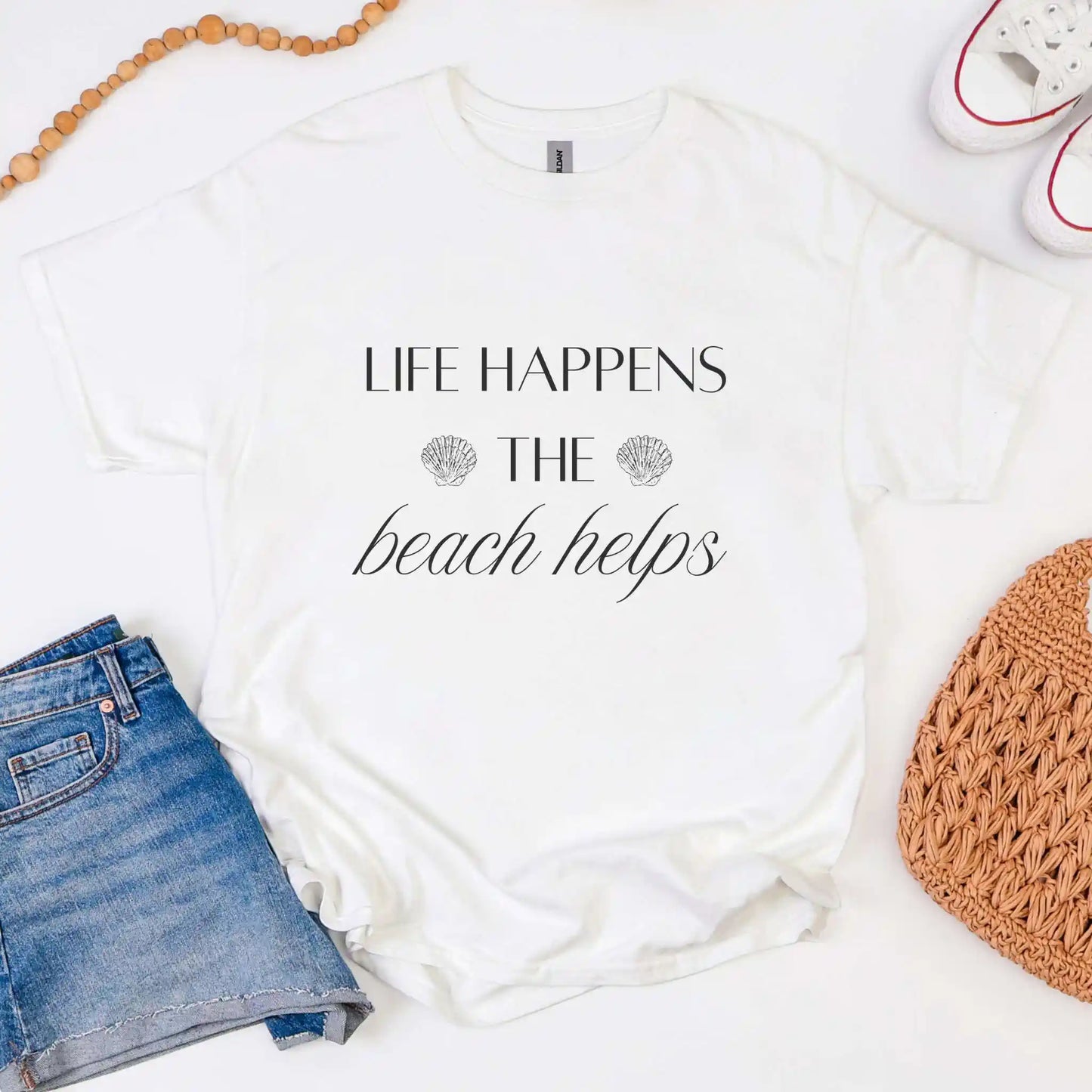 Life Happens The Beach Helps