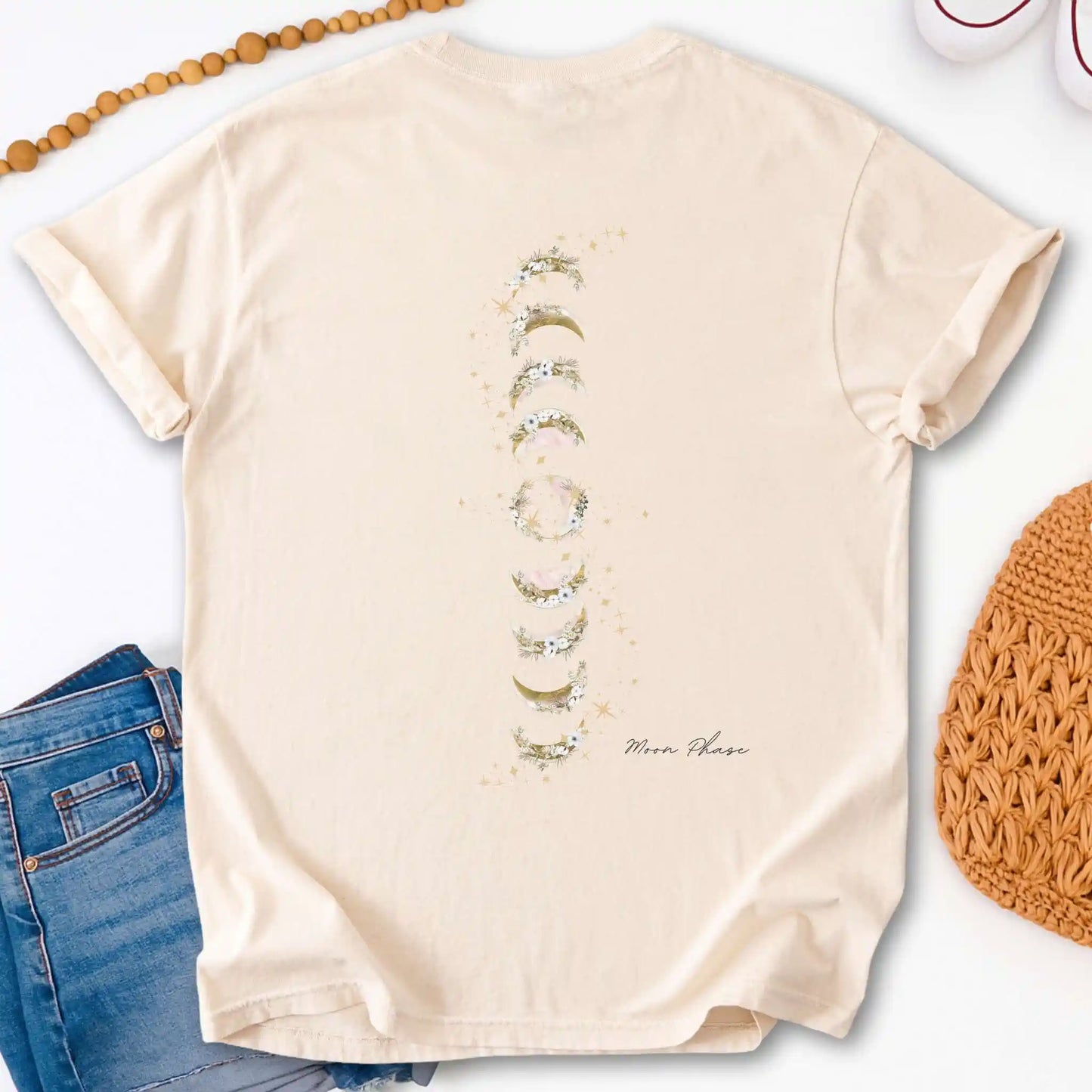 Golden Bloom Moon Phases
