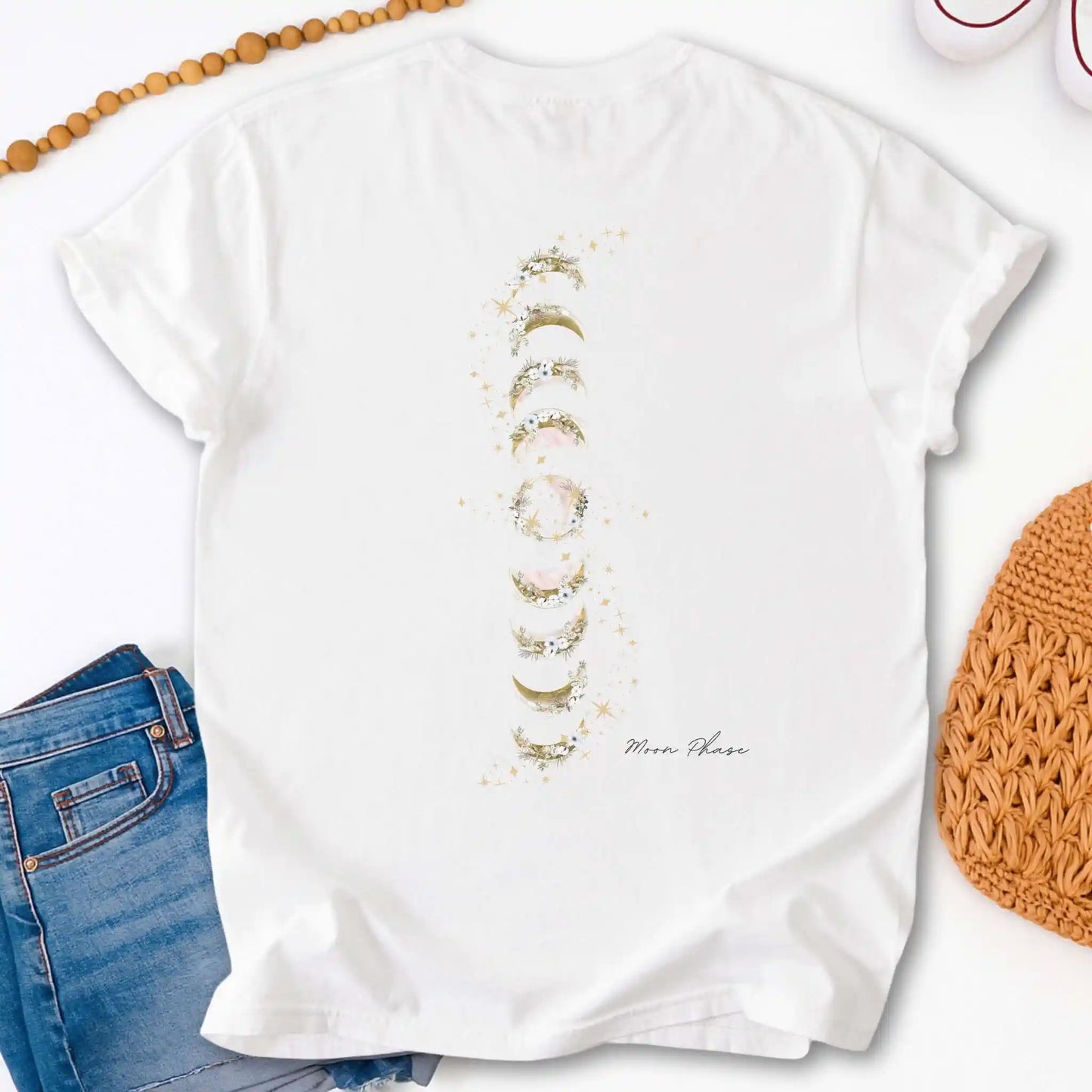 Golden Bloom Moon Phases