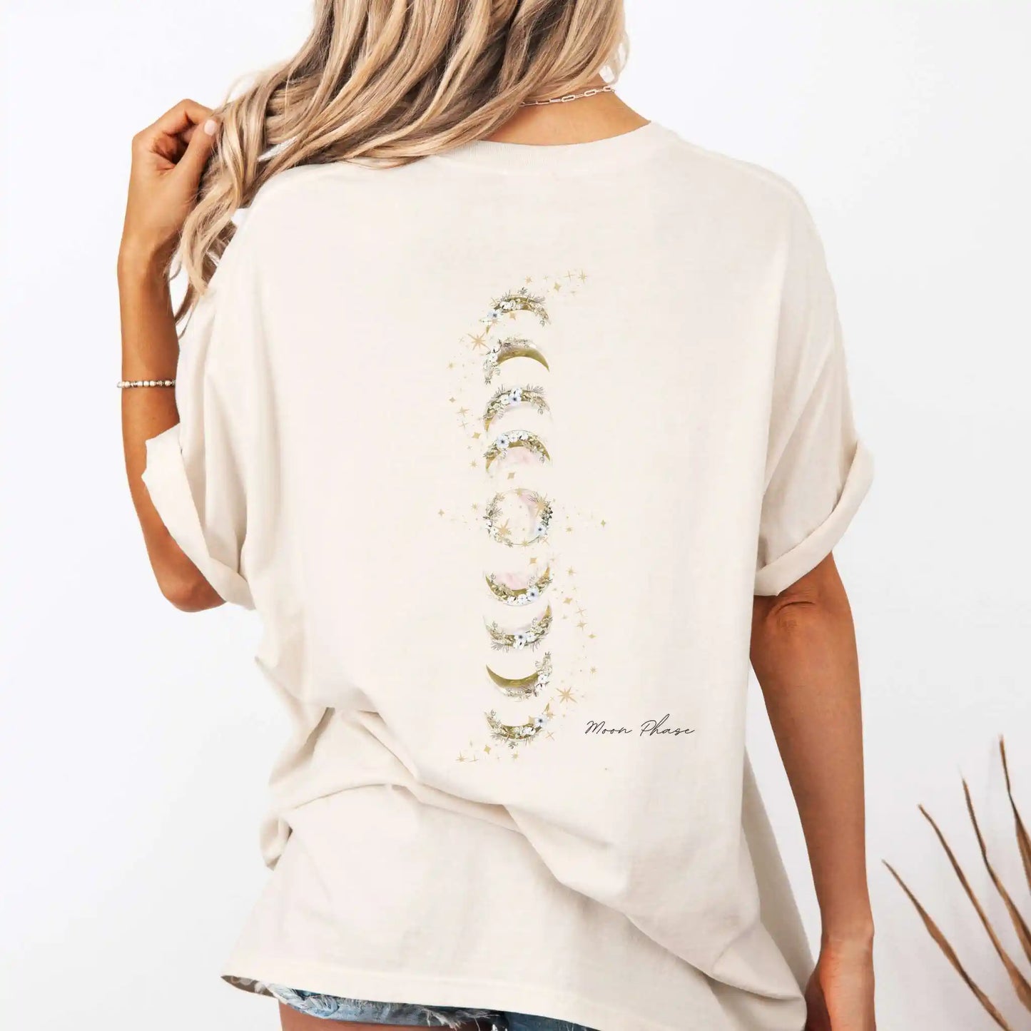 Golden Bloom Moon Phases