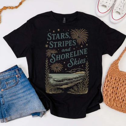 Stars, Stripes, and Shoreline Skies