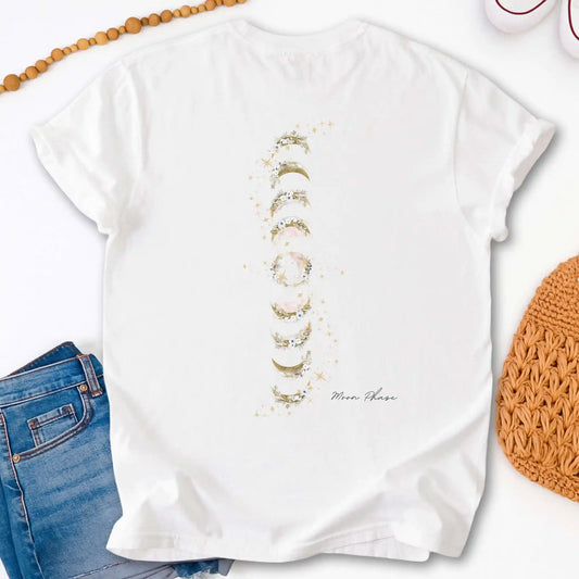 Golden Bloom Moon Phases