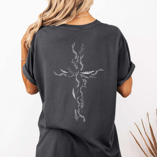 Costal Driftwood Cross