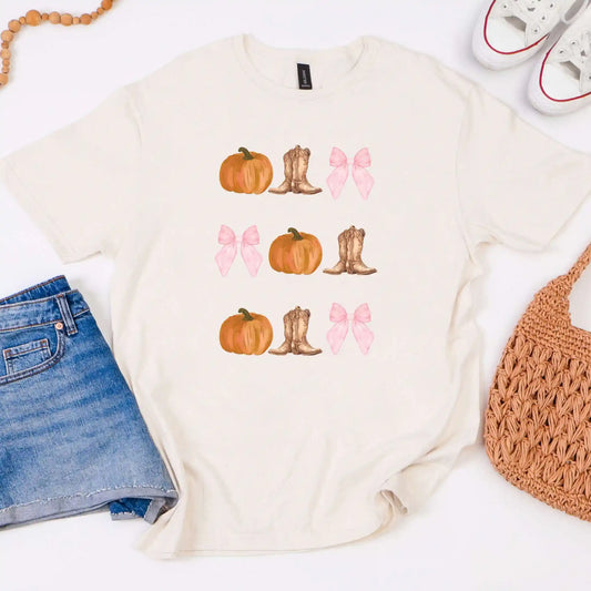 Pumpkins, Boots & Bows