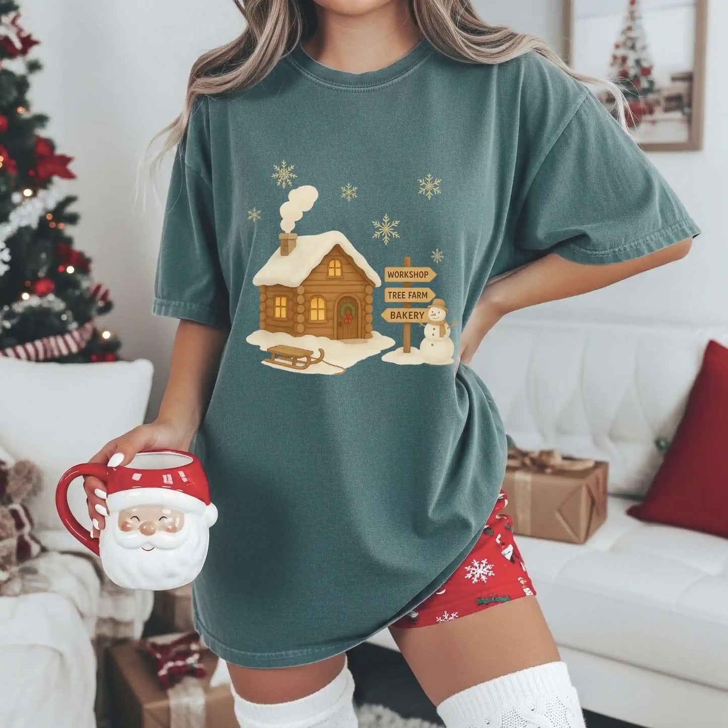 Christmas Village Lane