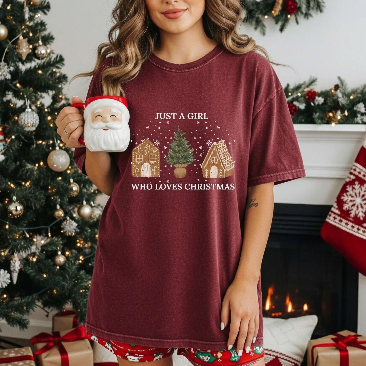 Just A Girl Who Loves Christmas