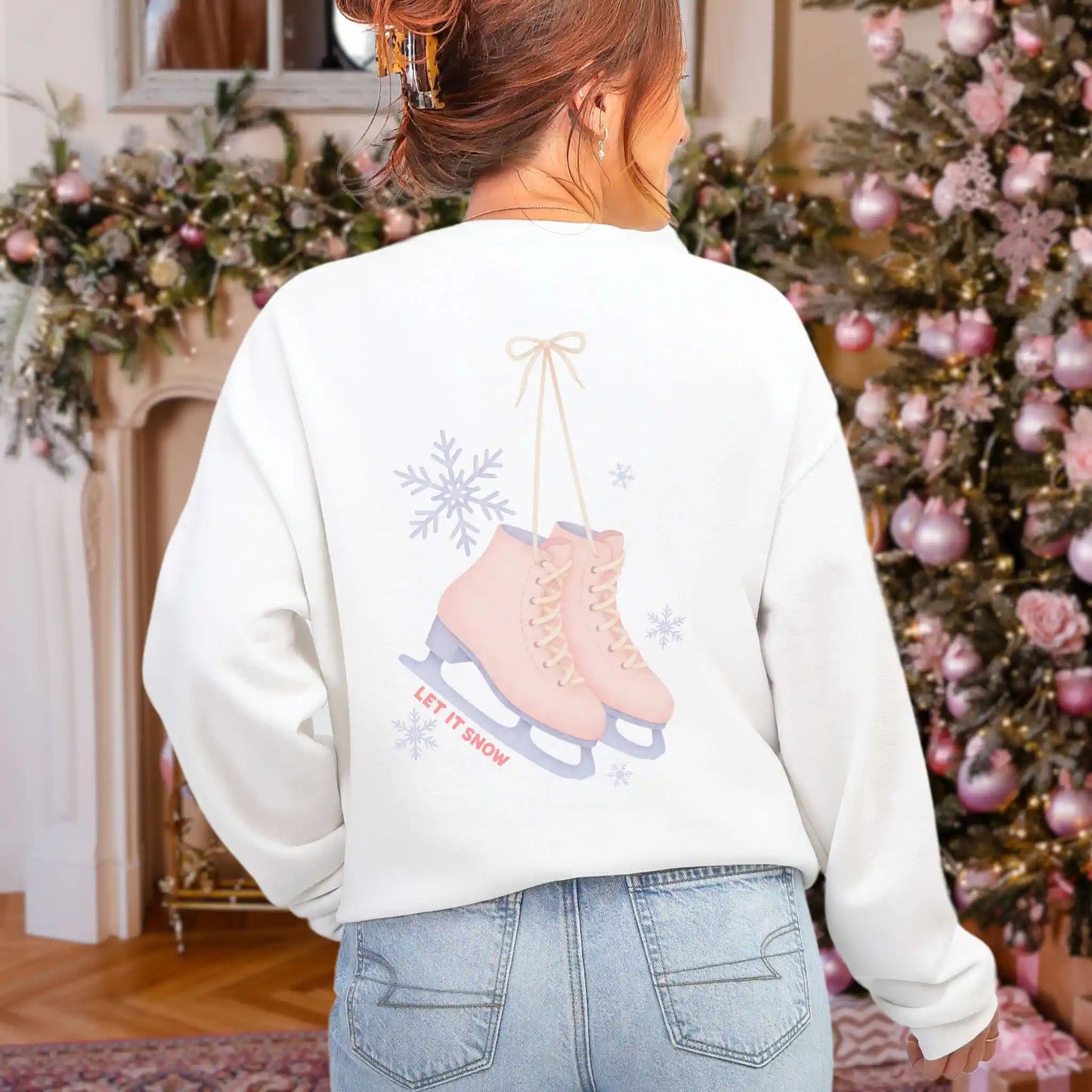 Skating in the Snow Sweatshirt