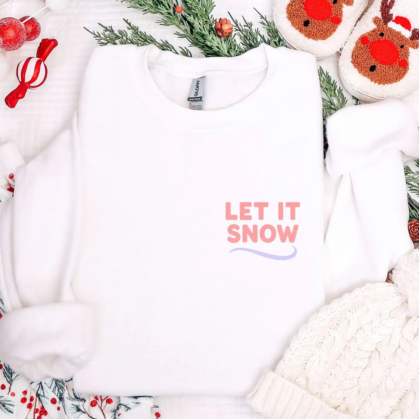 Skating in the Snow Sweatshirt