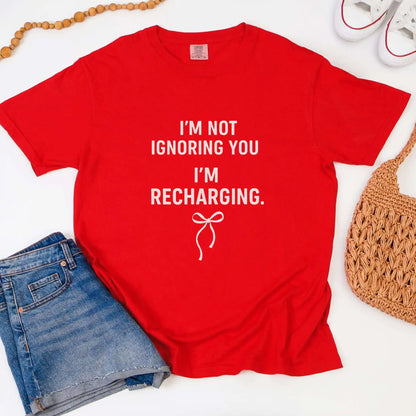 I’m Not Ignoring You, I’m Recharging