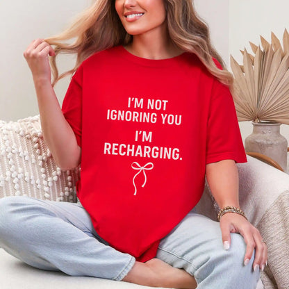 I’m Not Ignoring You, I’m Recharging