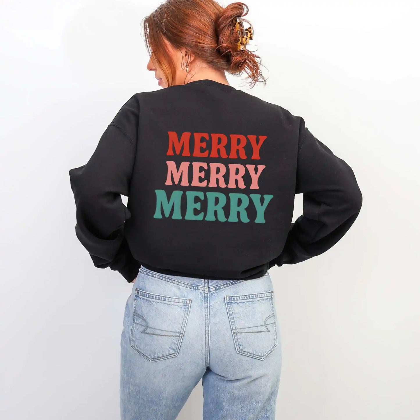 Merry All the Way Sweatshirt