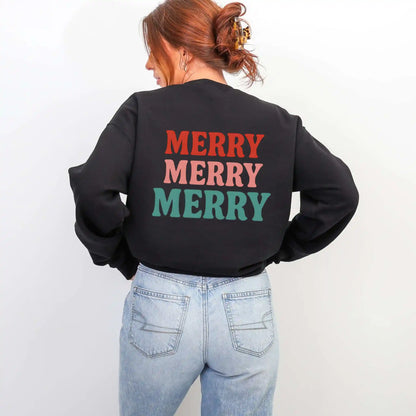 Merry All the Way Sweatshirt