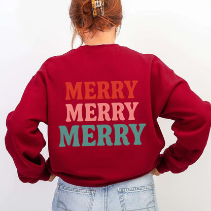 Merry All the Way Sweatshirt