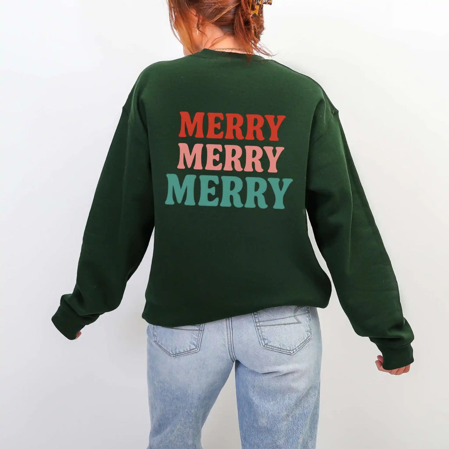 Merry All the Way Sweatshirt