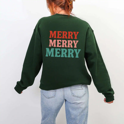 Merry All the Way Sweatshirt