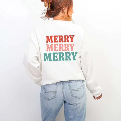 Merry All the Way Sweatshirt