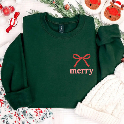 Merry All the Way Sweatshirt