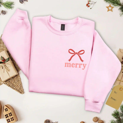 Merry All the Way Sweatshirt