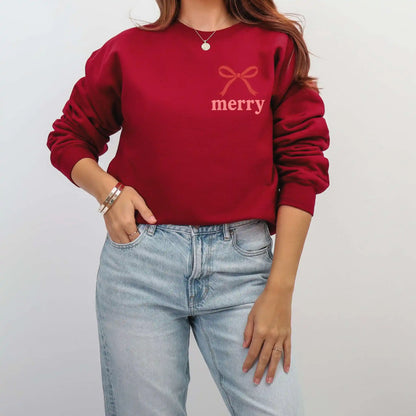 Merry All the Way Sweatshirt