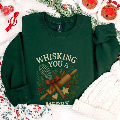 Whisking You a Merry Christmas Sweatshirt