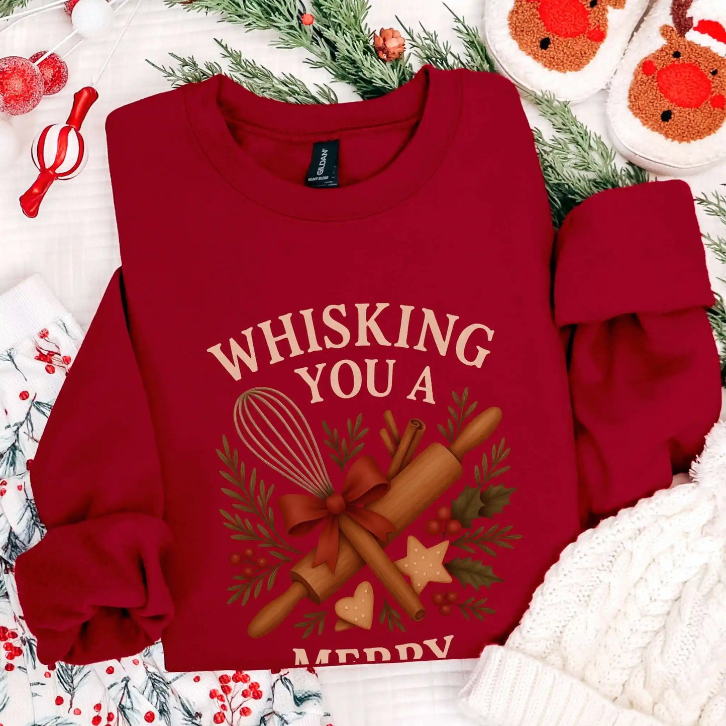 Whisking You a Merry Christmas Sweatshirt
