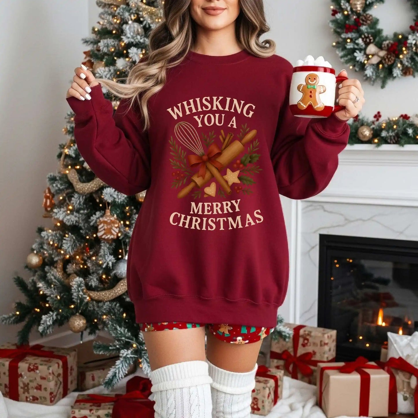 Whisking You a Merry Christmas Sweatshirt