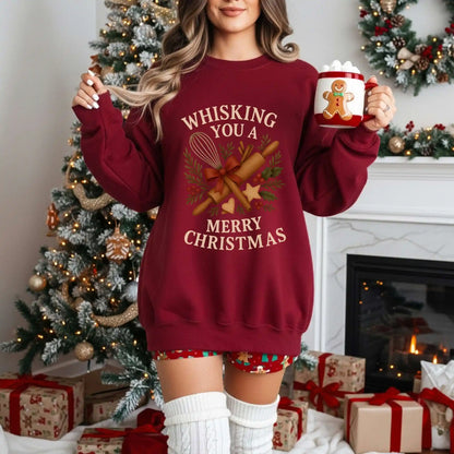 Whisking You a Merry Christmas Sweatshirt