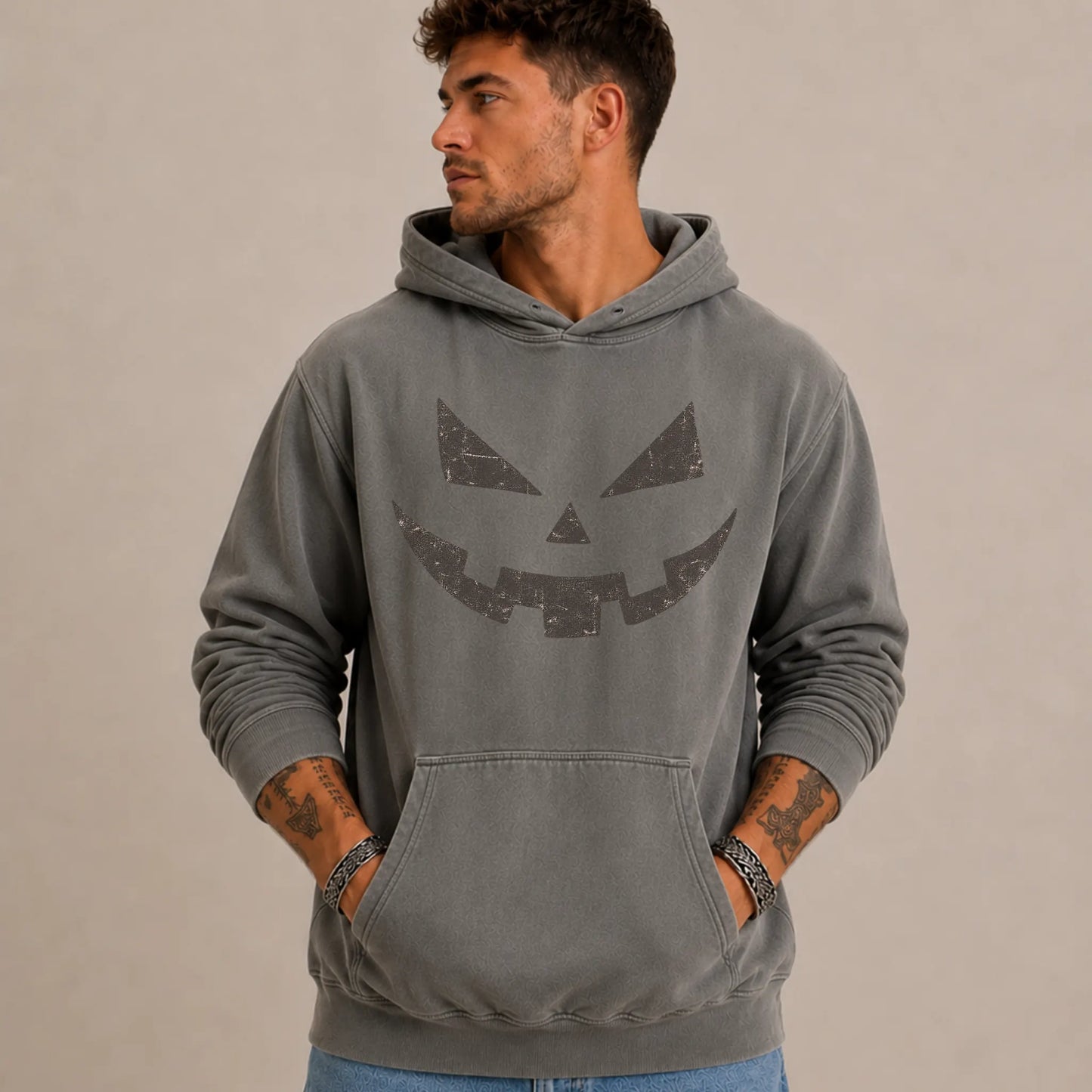 Jack-O-Lantern Grin Hoodie